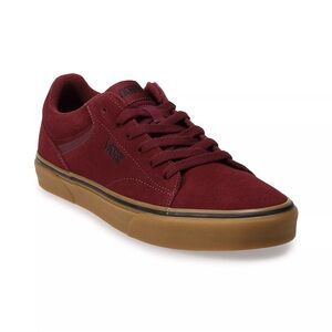 Vans Seldan shoes, Port/Gum suede, men’s size 11